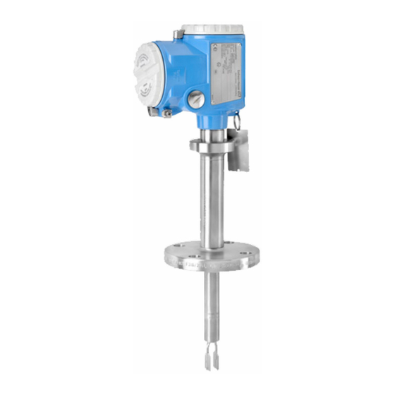 Endress+Hauser Liquiphant FailSafe FTL81 Kurzanleitung