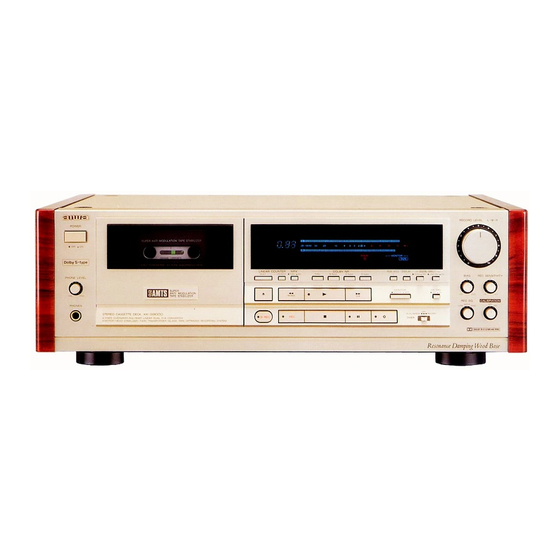 Aiwa XK-S9000 Bedienungsanleitung