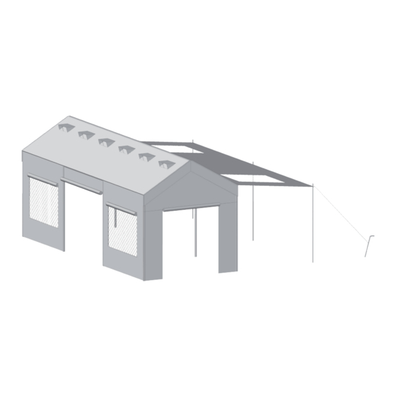 Blumfeldt PAVILLON 3X6M Bedienungsanleitung