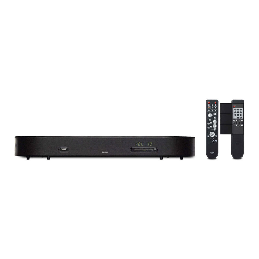 Denon DHT-FS3 Bedienungsanleitung