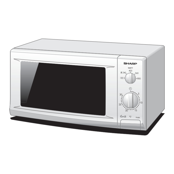 Sharp R-605N Bedienungsanleitung