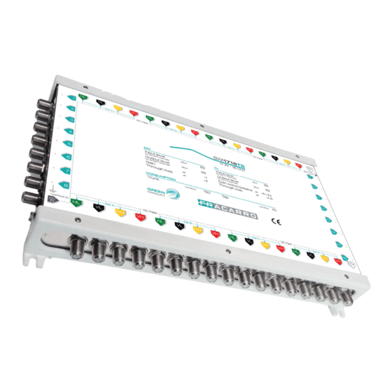 Fracarro SWP9 TS Serie Betriebsanleitung