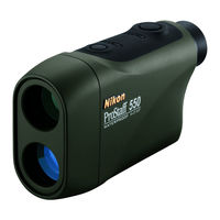 Nikon Laser 550 Bedienungsanleitung