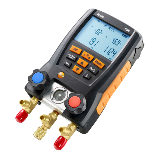 testo 549 Bedienungsanleitung