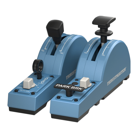 Thrustmaster TCA Quadrant Add-On Airbus Edition Bedienungsanleitung