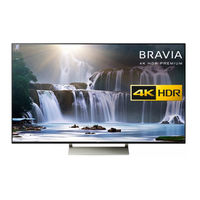 Sony KD-55XE9305 Handbuch