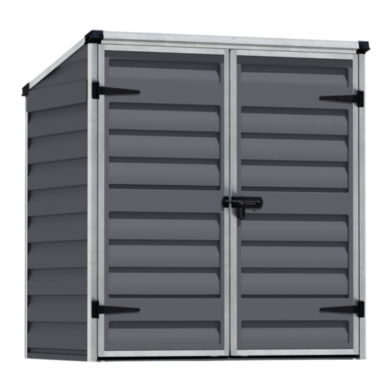 Palram CANOPIA VOYAGER 1.4x1 Bedienungsanleitung