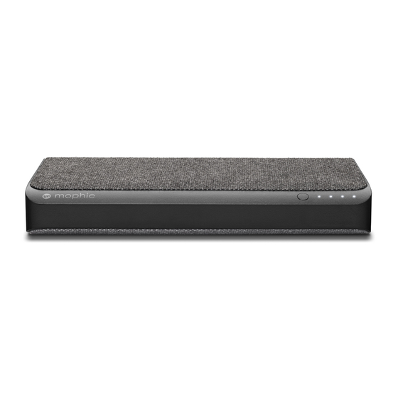 Mophie powerstation USB-C XXL Kurzanleitung