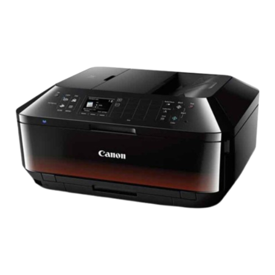Canon MX920 Handbuch