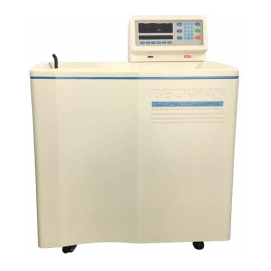 Beckman Coulter Optima LE-80K Bedienungsanleitung