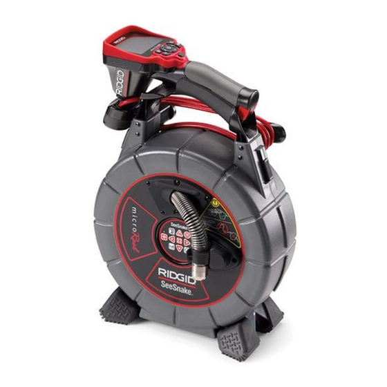 RIDGID SeeSnake microReel Bedienungsanleitung