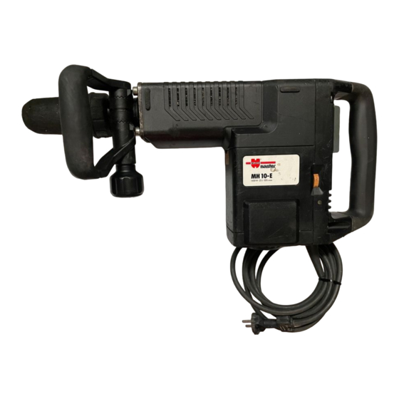 Würth master MH 10-E Bedienungsanleitung