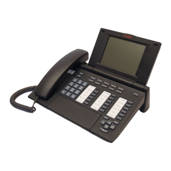 Avaya T3 Ergänzung Zum Benutzerhandbuch