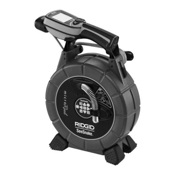 RIDGID SeeSnake microReel Bedienungsanleitung