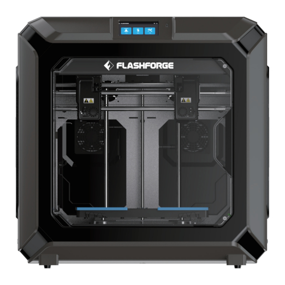 Flashforge Creator 3 Pro Benutzerhandbuch