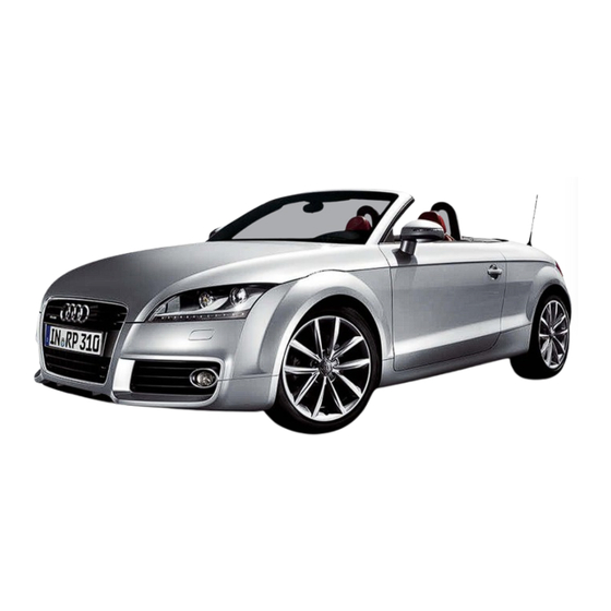Audi TTS Kurzanleitung