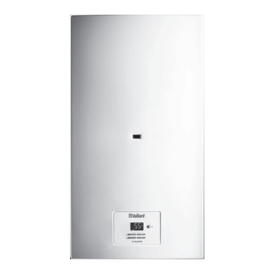 Vaillant turboMAG MAG 115/1 T Betriebsanleitung