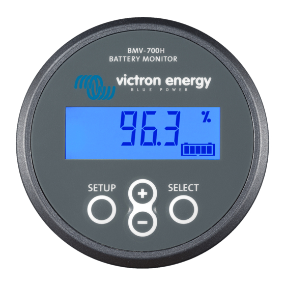 Victron energy BMV-700 Anleitung