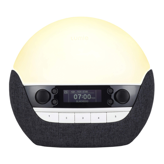 Lumie bodyclock luxe 750DAB Bedienungsanleitung