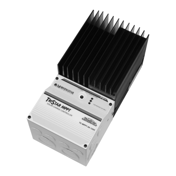 Morningstar TRISTAR TS-MPPT-45-150V Bedienungs Und Installationsanleitung Handbuch