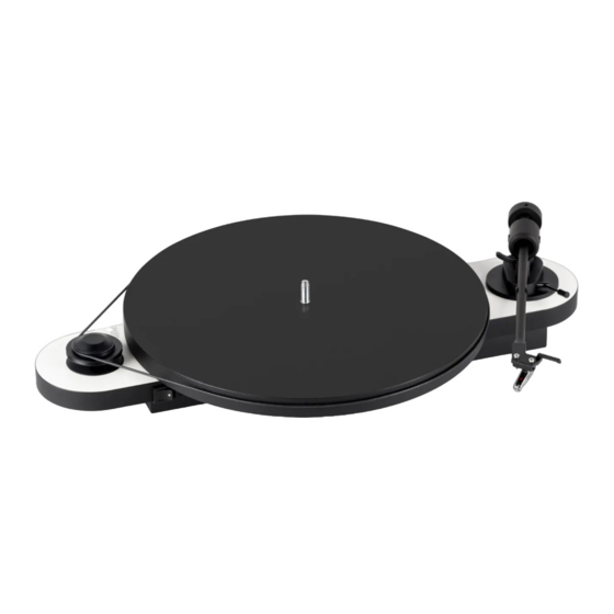 Pro-Ject Audio Systems Elemental Handbücher