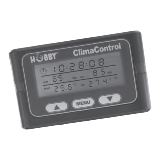 Hobby ClimaControl Gebrauchsanleitung