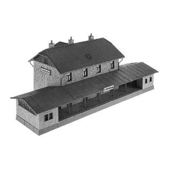 Faller 190109A Station Langen Anleitung