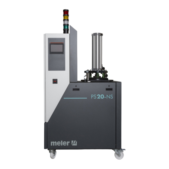 Meler PS20 NON STOP Betriebsanleitung