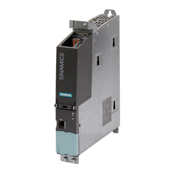 Siemens SINAMICS S120 Gerätehandbuch