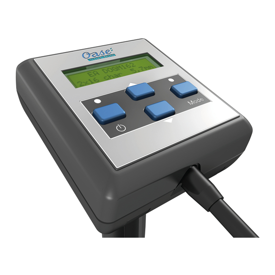 Oase Eco Control Gebrauchsanleitung