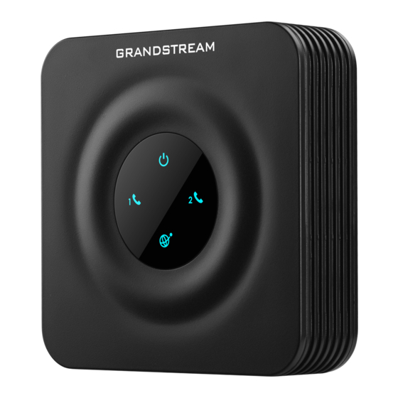Grandstream HT802 Schnellinstallationsanleitung
