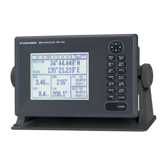 Furuno GP-150 Benutzerhandbuch