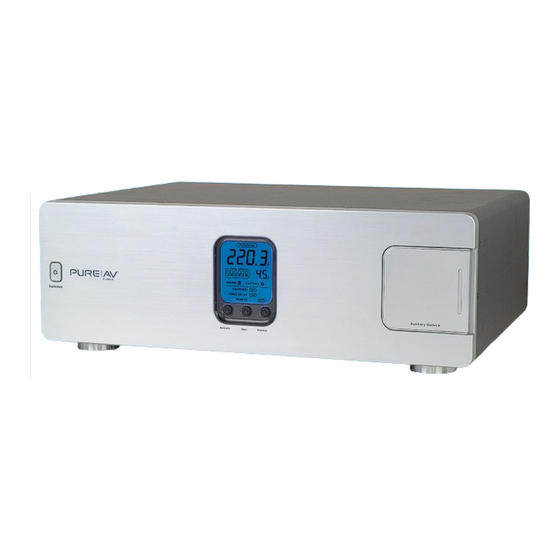 Pure AV PF50 Benutzerhandbuch