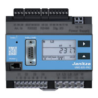 Janitza UMG 605-PRO Benutzerhandbuch Und Technische Daten