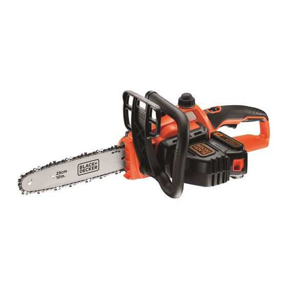 Black & Decker GKC1825 Originalanweisungen