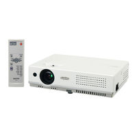 Sanyo PLC-XW60 Bedienungsanleitung