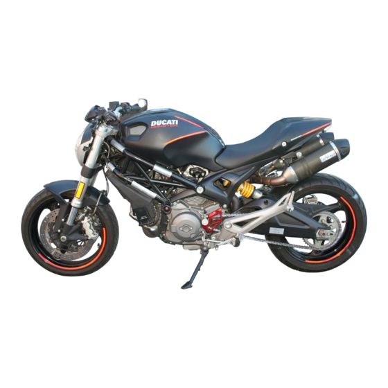 Ducati Monster 696 Bedienungs- Und Wartungsanleitung