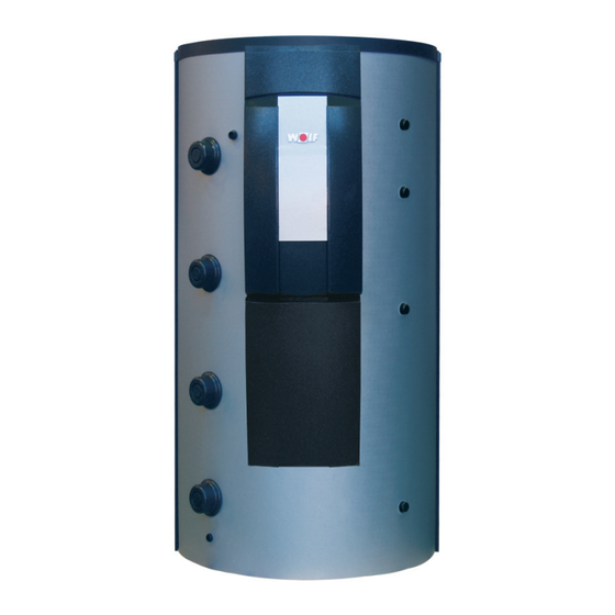 Wolf BSP-SL 1000 Montageanleitung