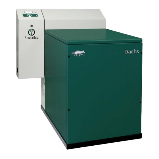 SenerTec Dachs Gen1.1 Bedienungsanleitung Für Den Betreiber