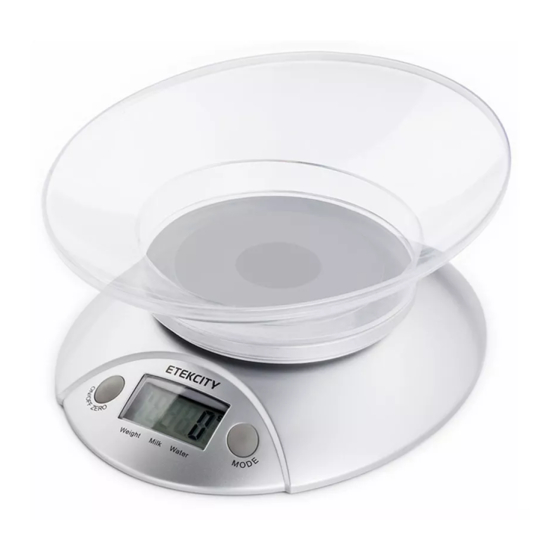 Etekcity EK3550-RAV Bedienungsanleitung