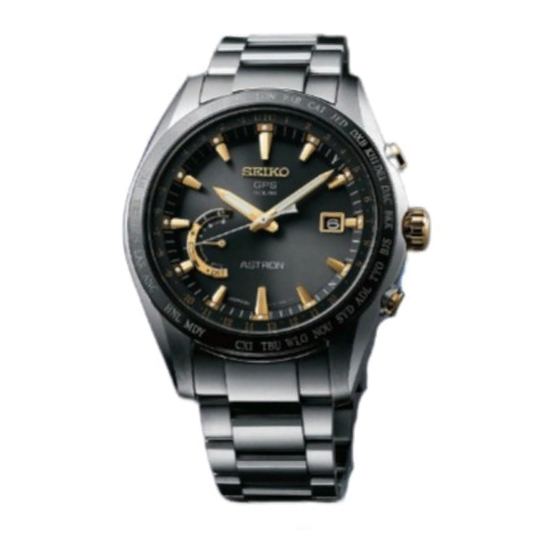 Seiko ASTRON GPS Solar Kurzanleitung