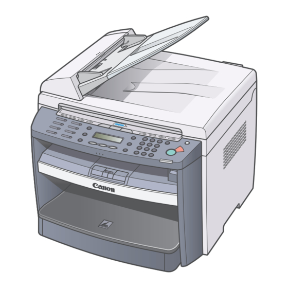 Canon Serie MF4600 Benutzerhandbuch