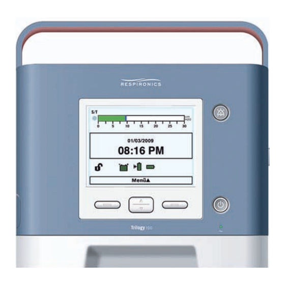 Philips Trilogy100 Kurzanleitung