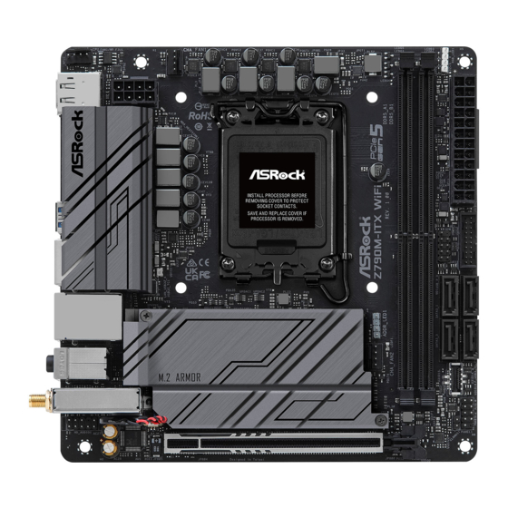 ASROCK Z790M-ITX WiFi Benutzerhandbuch