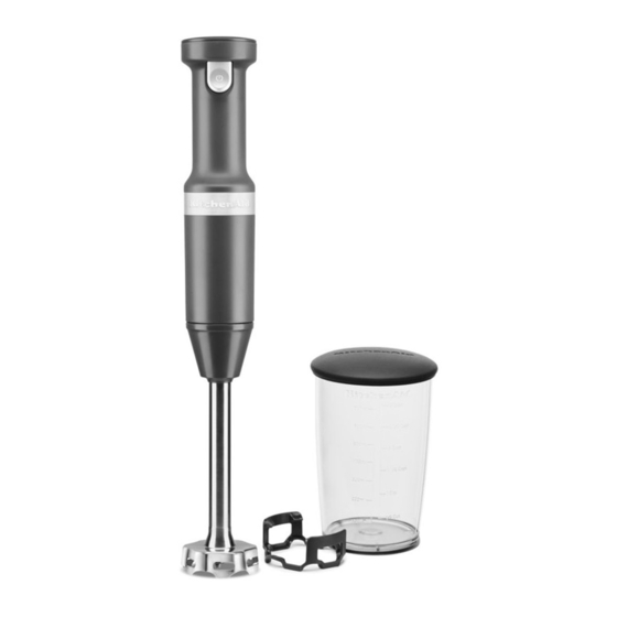 KitchenAid 5KHBBV53 Gebrauchs- Und Pflegeanleitung