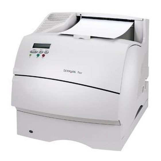 Lexmark T620 Benutzerhandbuch