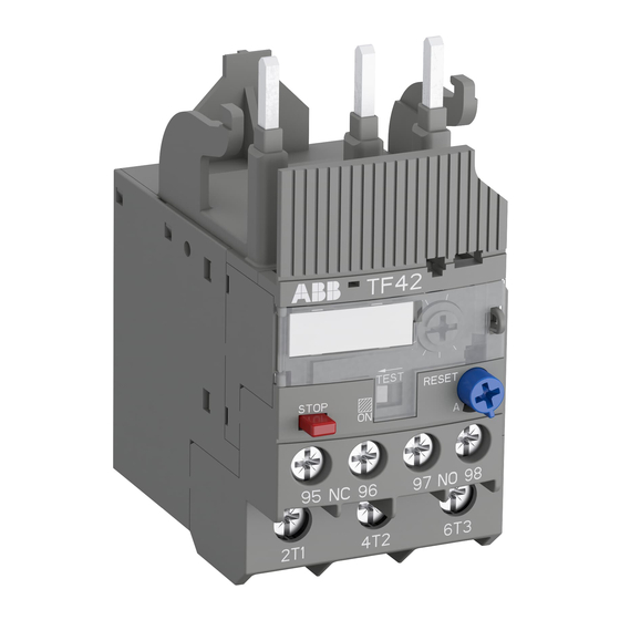 ABB TF42-B Montageanweisung
