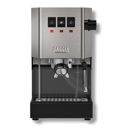 Gaggia Milano CLASSIC RI9480 Bedienungsanleitung