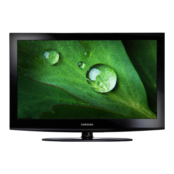 Samsung le32e420 Bedienungsanleitung