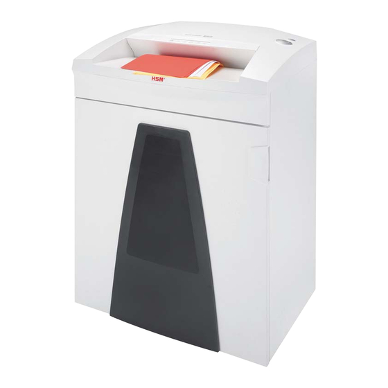HSM Securio B 35 Betriebsanleitung